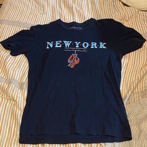 Marvel Spiderman Navy New York Graphic Tee